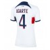 Billige Paris Saint-Germain Manuel Ugarte #4 Udebane Fodboldtrøjer Dame 2023-24 Kortærmet